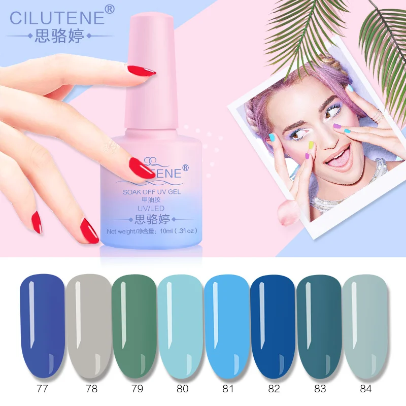 Cilutene 10ml Nail Gel Polish Soak Off LED UV Gel Lacquer Varnish Nail Art Design Manicure Base Coat Top Coat Pure Colors 61-90
Cilutene 10ml Nail Gel Polish Soak Off LED UV Gel Lacquer Varnish Nail Art Design Manicure Base Coat Top Coat Pure Colors 61-90