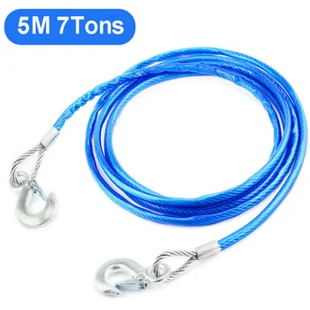 Tow Strap 5m 7Tons Automobile Trailer Rope Towing Cablestante Tow Rope Hook Vehicle Equipment Verricello Pas Holowniczy Winch
Tow Strap 5m 7Tons Automobile Trailer Rope Towing Cablestante Tow Rope Hook Vehicle Equipment Verricello Pas Holowniczy Winch