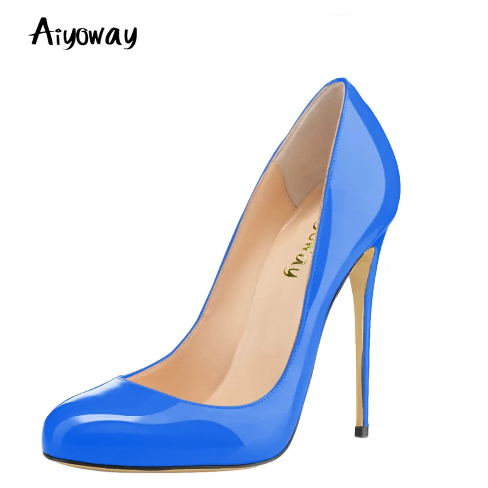 Round Toe High Heel Pumps Slip-on Patent Leather Aiyoway Fashion Women Shoes Autumn Spring Work Party Heels Blue GreenDark Blue
Round Toe High Heel Pumps Slip-on Patent Leather Aiyoway Fashion Women Shoes Autumn Spring Work Party Heels Blue GreenDark Blue