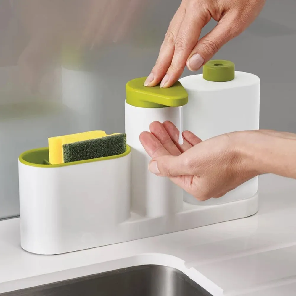 1Set Multifunctional Washing Sponge Storage Sink Detergent Soap Dispenser Storage Rack Hand Sanitizer Bottle Kitchen Storage
1Set Multifunctional Washing Sponge Storage Sink Detergent Soap Dispenser Storage Rack Hand Sanitizer Bottle Kitchen Storage