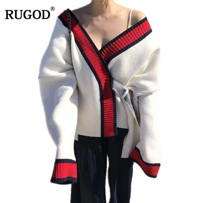 RUGOD New Fashion Female Sweater 2019 Autumn Winter Casual Belt Lantern Sleeve Knitted Cardigans For Women Sueter Mujer
RUGOD New Fashion Female Sweater 2019 Autumn Winter Casual Belt Lantern Sleeve Knitted Cardigans For Women Sueter Mujer