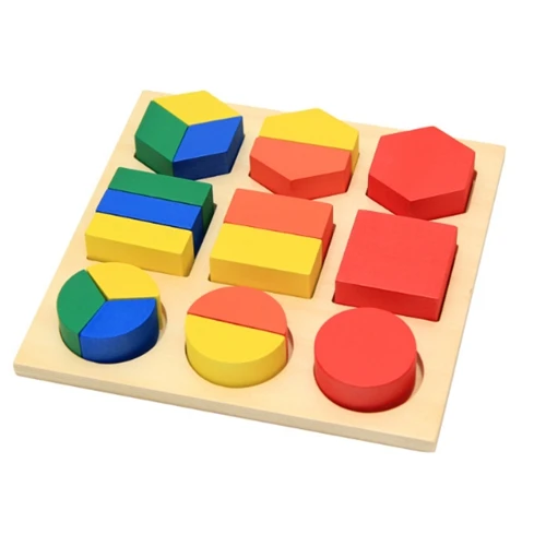 Genuine Montessori Stereo wooden 3d puzzles Math Toys Children's Professional Edition Combination Geometry Educational Toys
Genuine Montessori Stereo wooden 3d puzzles Math Toys Children's Professional Edition Combination Geometry Educational Toys