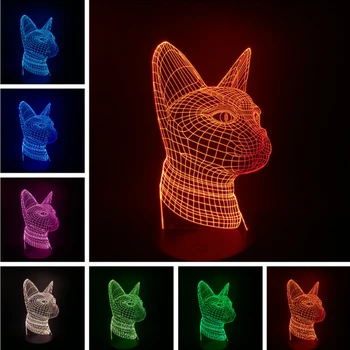 New 2017 household 7 Color Changing Night Light Cat 3D Led Bedroom Table Lamp Party Light lamparas de mesa infantil noche
New 2017 household 7 Color Changing Night Light Cat 3D Led Bedroom Table Lamp Party Light lamparas de mesa infantil noche