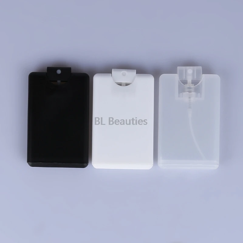 500pcs/lot 20ml Card Style Spray Perfume Bottles White Black Clear Refillable Bottles Sample Perfume Mist Atomizer For Traveling
500pcs/lot 20ml Card Style Spray Perfume Bottles White Black Clear Refillable Bottles Sample Perfume Mist Atomizer For Traveling