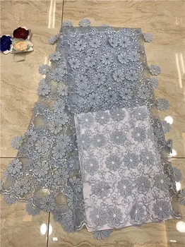 High Quality Tulle Lace Light Blue African Lace Fabric With Sequins Embroidery African French Wedding Lace Fabric For 5yards X4
High Quality Tulle Lace Light Blue African Lace Fabric With Sequins Embroidery African French Wedding Lace Fabric For 5yards X4