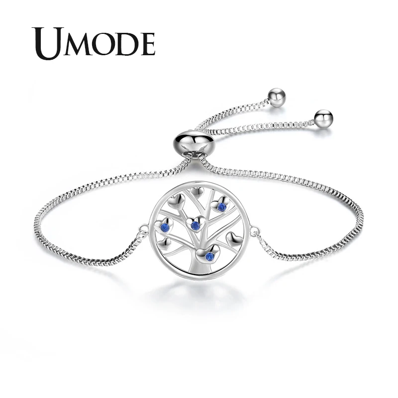 UMODE Life Tree Bracelets Lace Up Adjustable Bracelet For Women Bangles Femme Jewellery Accessories Free Shipping UB0167 |