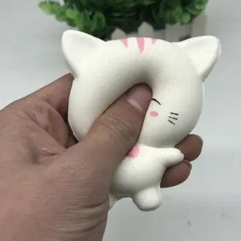 Cute Squeeze toys Squishy Cat Squeeze Healing Fun Kids Kawaii Toy Stress Reliever PU White Baby Toys Cartoon
Cute Squeeze toys Squishy Cat Squeeze Healing Fun Kids Kawaii Toy Stress Reliever PU White Baby Toys Cartoon