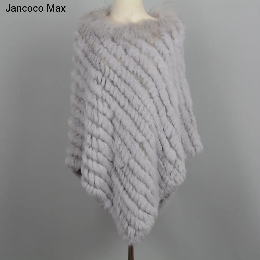 2018 New Arrival Real Rabbit Fur Knitted Poncho Raccoon Fur Collar Shawls Women Winter Capes S7110
2018 New Arrival Real Rabbit Fur Knitted Poncho Raccoon Fur Collar Shawls Women Winter Capes S7110