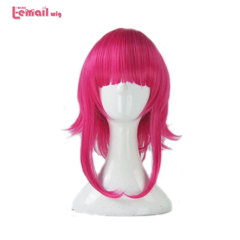 L-email wig Game LOL Annie Cosplay Wigs 45cm Rose Red Short Cosplay Wig Heat Resistant Synthetic Hair Perucas
L-email wig Game LOL Annie Cosplay Wigs 45cm Rose Red Short Cosplay Wig Heat Resistant Synthetic Hair Perucas
