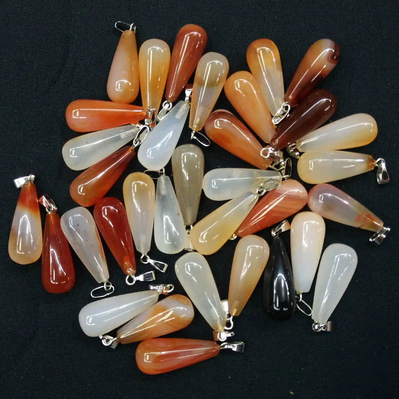 2018 fashion natural red onyx long water drop shape charms pendants fit Necklaces jewelry making 50pcs/lot wholesale Free
2018 fashion natural red onyx long water drop shape charms pendants fit Necklaces jewelry making 50pcs/lot wholesale Free