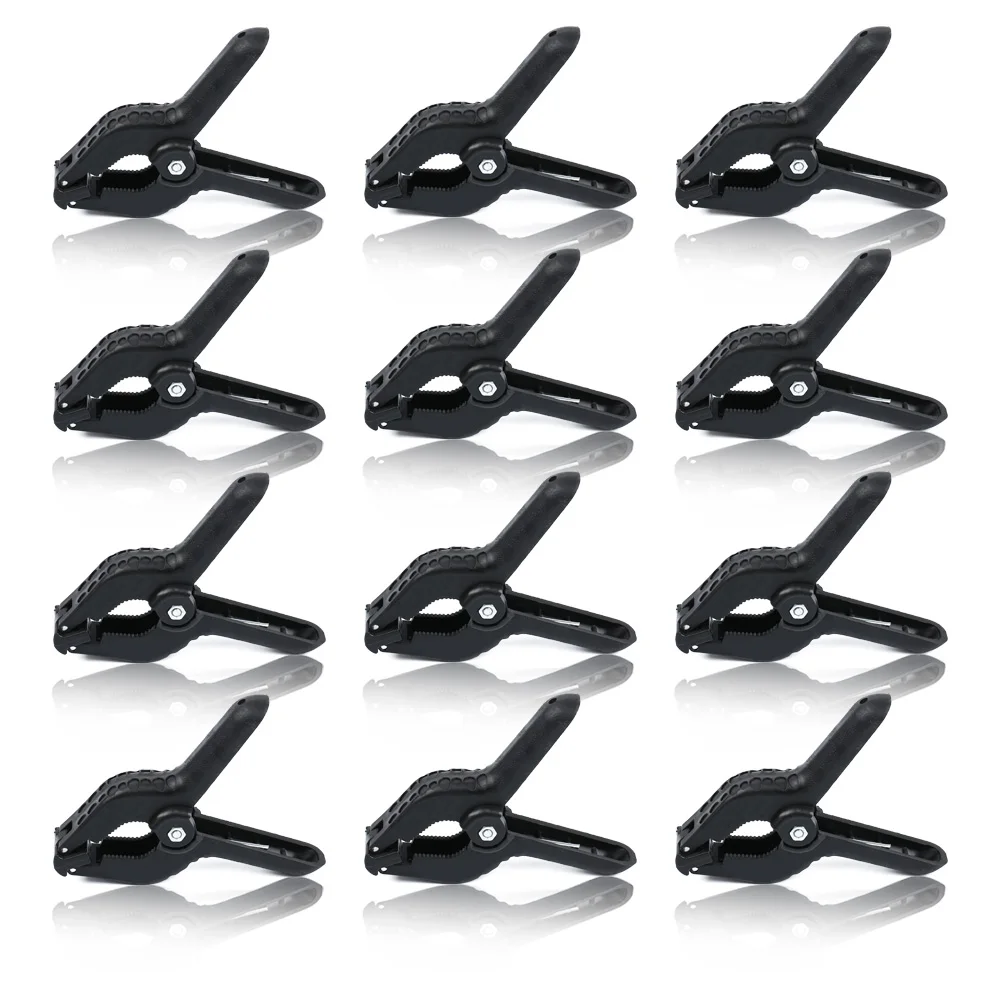 12Pcs Photography Heavy Duty Muslin Clamps, 6CM Photo Booth Background Stand Clip Fixed Backdrop Muslin & Green Screen
12Pcs Photography Heavy Duty Muslin Clamps, 6CM Photo Booth Background Stand Clip Fixed Backdrop Muslin & Green Screen