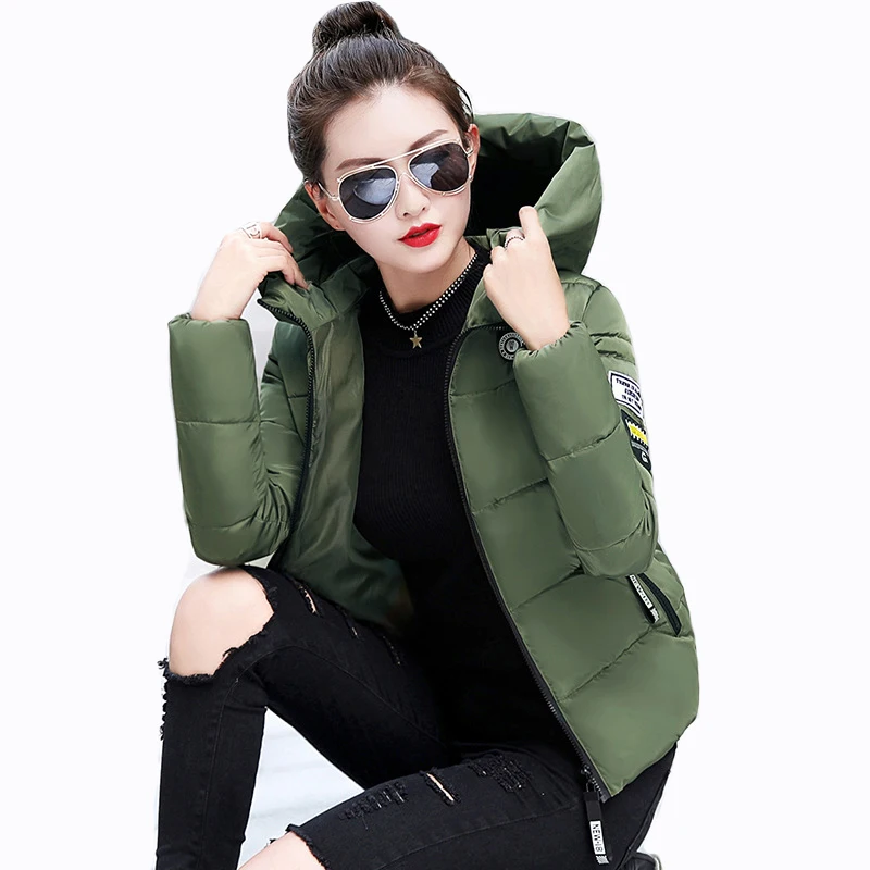 Womens Winter Coat Warm Cotton Padded Jacket Thickened 2019 Spring Ladies Short Slim Overcoat Plus 4XL 5XL Female Hooded Jackets
Womens Winter Coat Warm Cotton Padded Jacket Thickened 2019 Spring Ladies Short Slim Overcoat Plus 4XL 5XL Female Hooded Jackets