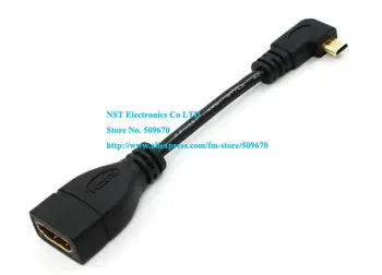 Free Shipping/ 5pcs/ New short Left angle Micro HDMI to HDMI Female cable About 10cm
Free Shipping/ 5pcs/ New short Left angle Micro HDMI to HDMI Female cable About 10cm