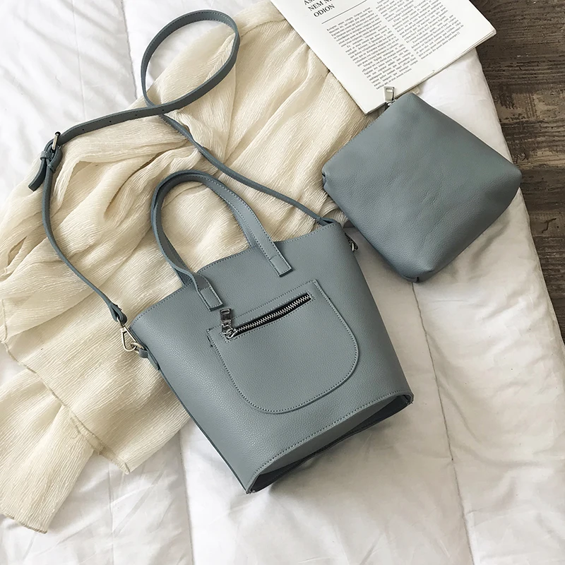 Solid Color Women Composite Bag Simple Personality Designer Style Women Handbag Bag Zipper Ladies Shoulder Messenger Bags
Solid Color Women Composite Bag Simple Personality Designer Style Women Handbag Bag Zipper Ladies Shoulder Messenger Bags
