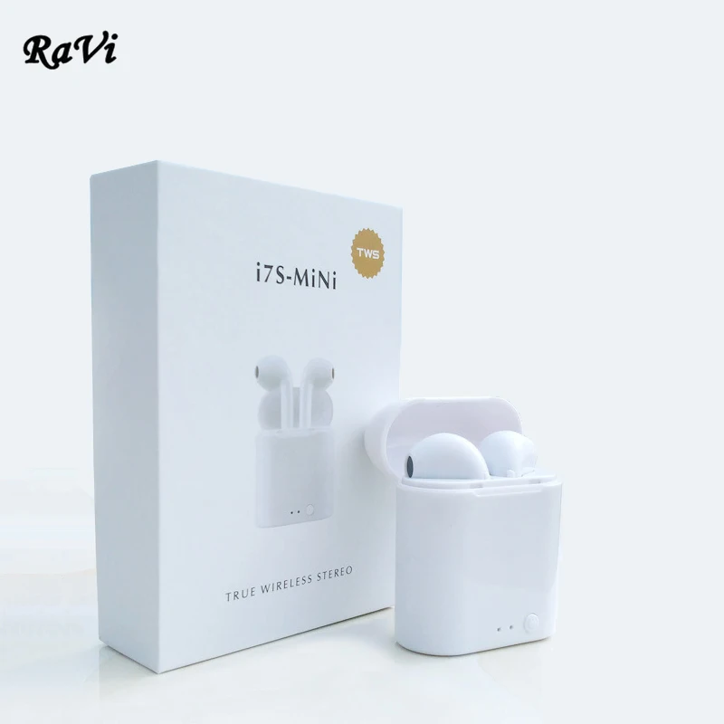 RAVI i7s Mini Wireless Earphone Tws Bluetooth Earphones Sport Earbud Stereo Wireless Headphone for iphone X 6 7 8 Xiaomi Samsung
RAVI i7s Mini Wireless Earphone Tws Bluetooth Earphones Sport Earbud Stereo Wireless Headphone for iphone X 6 7 8 Xiaomi Samsung