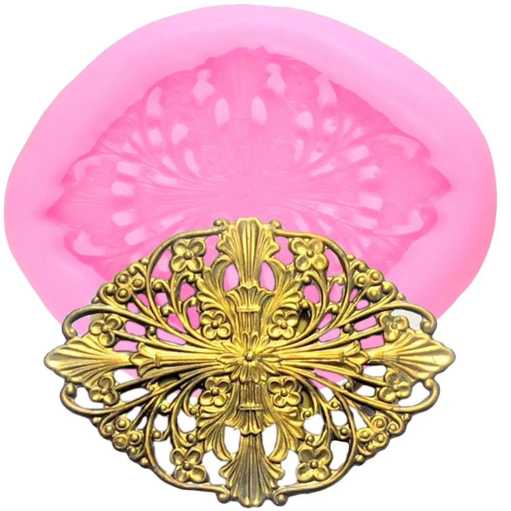 3D Floral Medallian Border Silicone Mold Relief Cupcake Topper Fondant Cake Decorating Tool Candy Clay Chocolate Gumpaste Mould
3D Floral Medallian Border Silicone Mold Relief Cupcake Topper Fondant Cake Decorating Tool Candy Clay Chocolate Gumpaste Mould