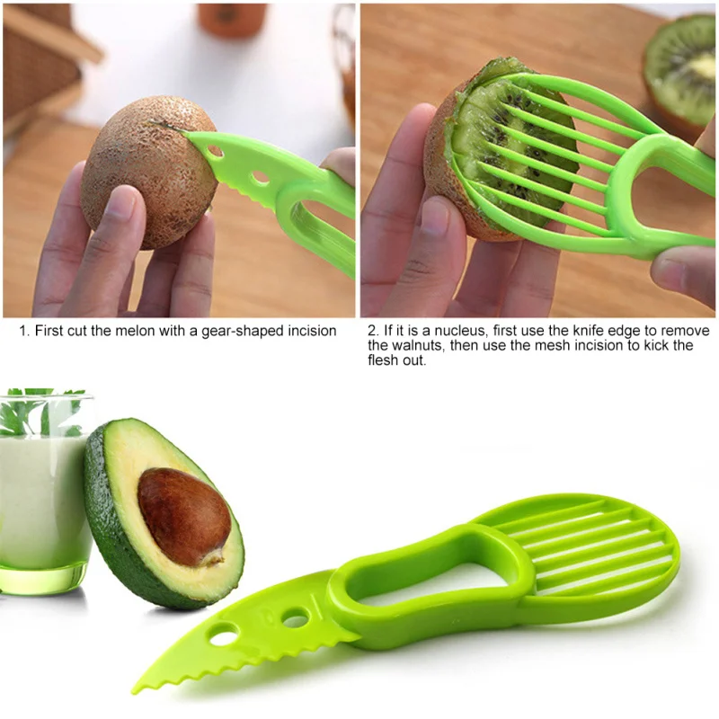 2019 new 3 In 1 Avocado Slicer Shea Corer Butter Fruit Peeler Cutter Pulp Separator Plastic Knife Kitchen Vegetable Tools
2019 new 3 In 1 Avocado Slicer Shea Corer Butter Fruit Peeler Cutter Pulp Separator Plastic Knife Kitchen Vegetable Tools