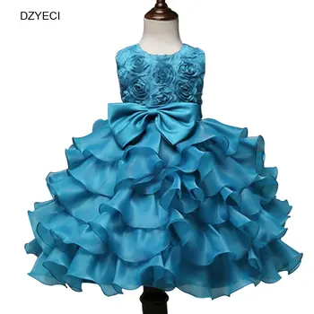 DZYECI Deguisement Dress For Baby Girl Frock Fashion Kid Floral Bow Lace Princess Costume Child Bridesmaid Ceremony Prom Clothes
DZYECI Deguisement Dress For Baby Girl Frock Fashion Kid Floral Bow Lace Princess Costume Child Bridesmaid Ceremony Prom Clothes