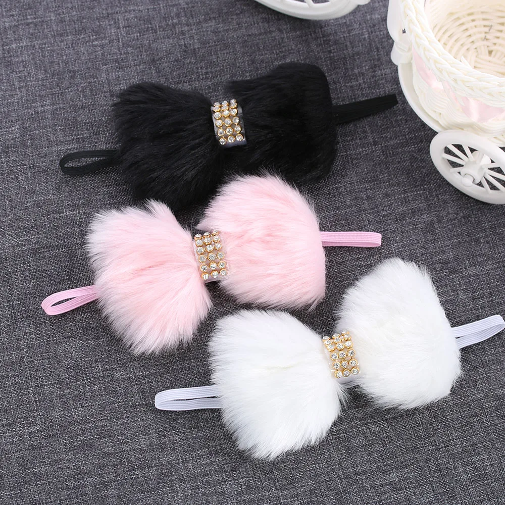 1 Pcs Women Girls Winter Large Faux Rabbit Fur Bow Rhinestone Elastic Headband Headwear Set Hair Accessories
1 Pcs Women Girls Winter Large Faux Rabbit Fur Bow Rhinestone Elastic Headband Headwear Set Hair Accessories