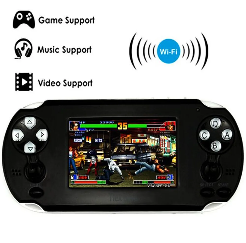 DHL 10pcs NEW Tlex Ulike Android Handheld Game Console With 4GB Memory+ Bluetooth Wifi HDMI Video Support MP4 MP5 Android player
DHL 10pcs NEW Tlex Ulike Android Handheld Game Console With 4GB Memory+ Bluetooth Wifi HDMI Video Support MP4 MP5 Android player