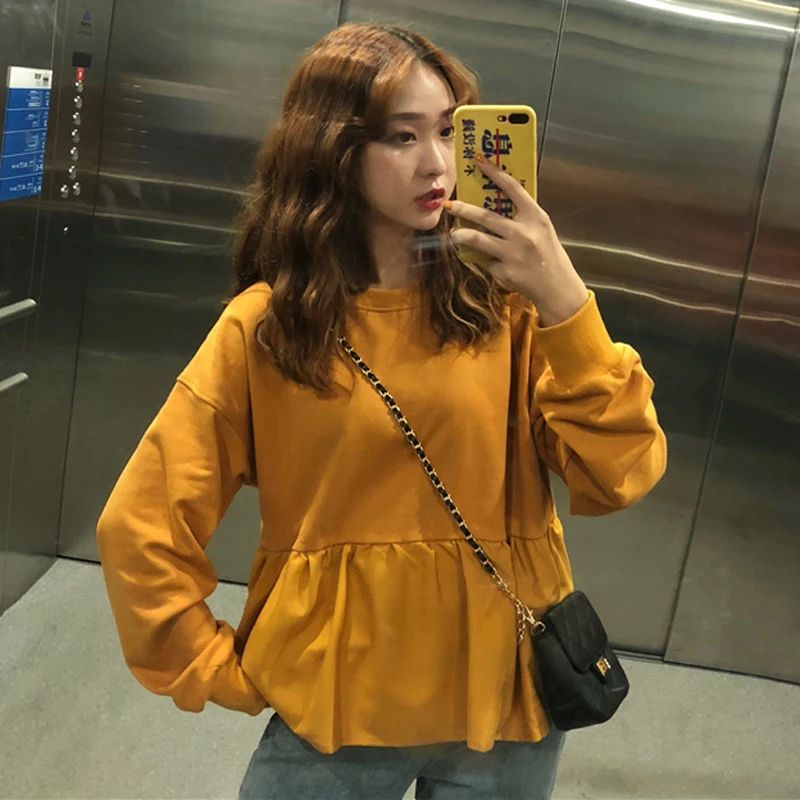 3 Color Mihoshop Ulzzang Korea Korean Women Fashion Clothing Sweet Yellow Long Sleeve Loose Hoodies Tops Chic
3 Color Mihoshop Ulzzang Korea Korean Women Fashion Clothing Sweet Yellow Long Sleeve Loose Hoodies Tops Chic
