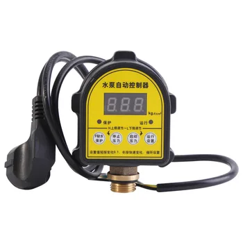 AC 220V Digital Pressure Control Switch Automatic Electronic Intelligent Pressure Pump Controller ON OFF Water Pump Switch
AC 220V Digital Pressure Control Switch Automatic Electronic Intelligent Pressure Pump Controller ON OFF Water Pump Switch