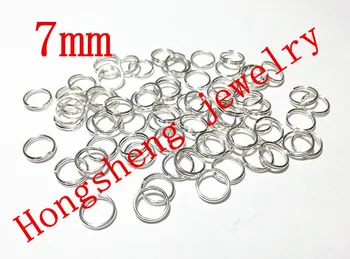 Free Shipping! 2000pcs/lot 7mm Silver Tone Stainless Steel Split Double Rings Jewelry accessories
Free Shipping! 2000pcs/lot 7mm Silver Tone Stainless Steel Split Double Rings Jewelry accessories