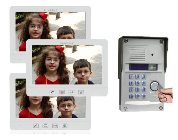 ZHUDELE Home Security Intercom 10.1" Video Door Phone Metal CCD Camera Password&ID Card Unlocking function Support IP Camera
ZHUDELE Home Security Intercom 10.1" Video Door Phone Metal CCD Camera Password&ID Card Unlocking function Support IP Camera