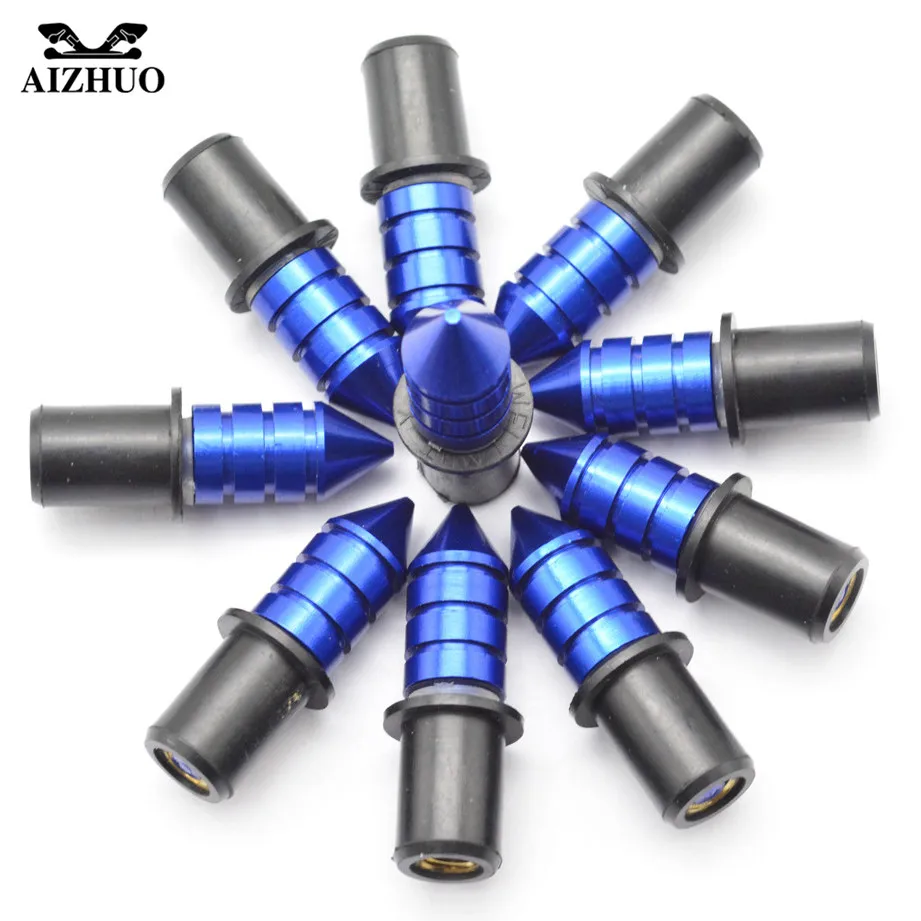 5mm Motorcycle Swingarm Sliders Bolts Windscreen Spike Nuts For SUZUKI Bandit 650S GSF1200 1250 650 BANDIT GSX1400F KTM DUKE 390