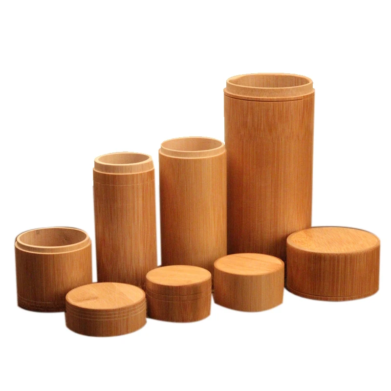 Portable natural bamboo tea box for matcha tea caddy container tea canister cans 1pc
Portable natural bamboo tea box for matcha tea caddy container tea canister cans 1pc
