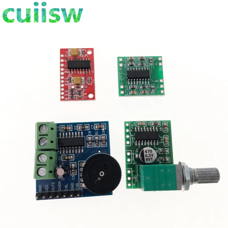 PAM8403 3W*2 Mini Digital Power Audio Amplifier Board DIY Stereo USB DC 2.5V To 5V Power bluetooth speaker module for arduino
PAM8403 3W*2 Mini Digital Power Audio Amplifier Board DIY Stereo USB DC 2.5V To 5V Power bluetooth speaker module for arduino
