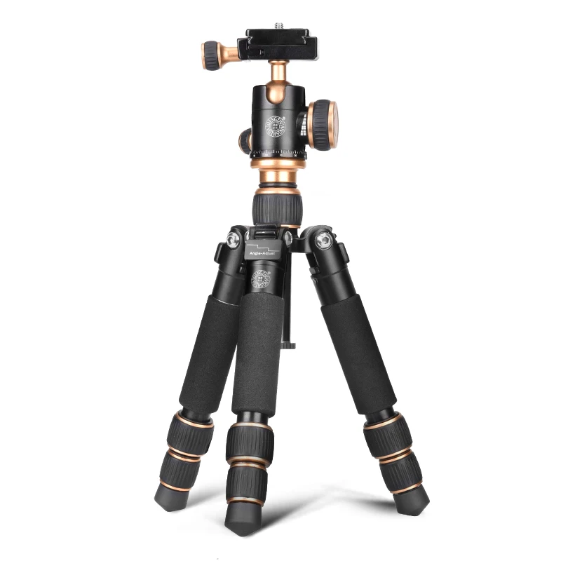 QingZhuang Lightweight Camera Tripod Compact Aluminum Tripod Desktop Mini Tripod with Ball Head phone holder for Xiaomi Nikon
QingZhuang Lightweight Camera Tripod Compact Aluminum Tripod Desktop Mini Tripod with Ball Head phone holder for Xiaomi Nikon