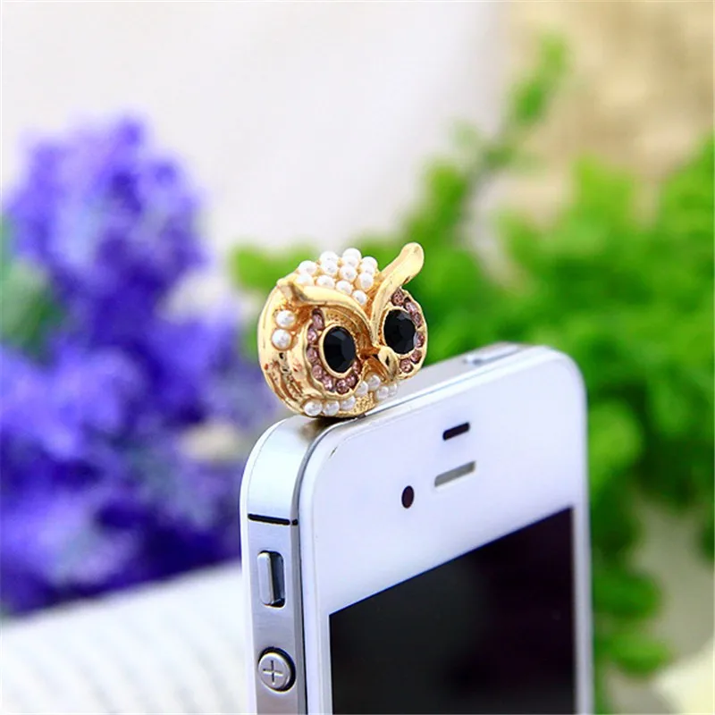 Pearl-big-eye-Owl-Earphone-3-5-audio-Dust-Plug-3-5mm-AUX-Jack-for-apple (4)