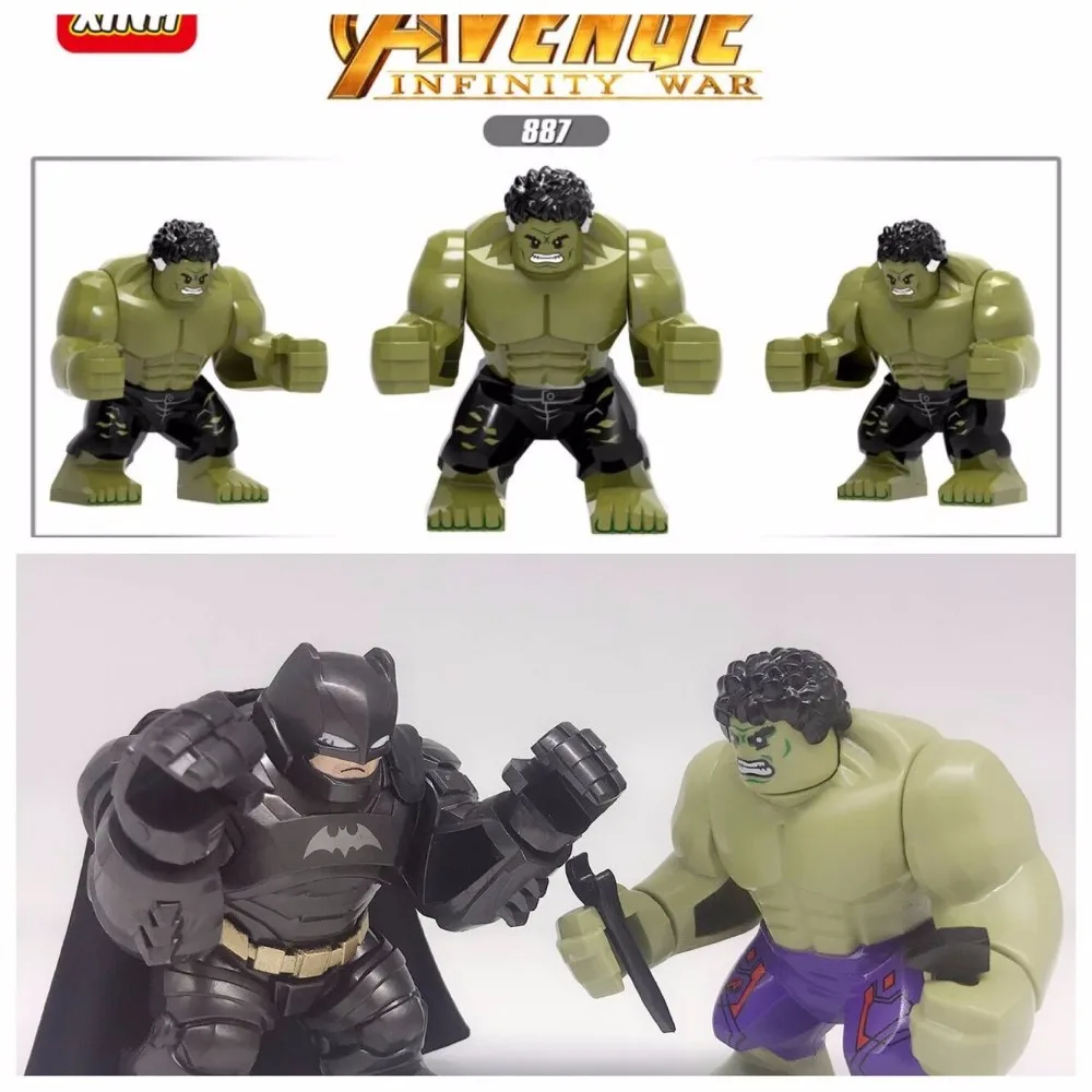 SY271 hulk Green 10PCS building Blocks Bricks Super Heroes INFINITY WAR Thanos Batman Children Toys Gift Compatible
SY271 hulk Green 10PCS building Blocks Bricks Super Heroes INFINITY WAR Thanos Batman Children Toys Gift Compatible