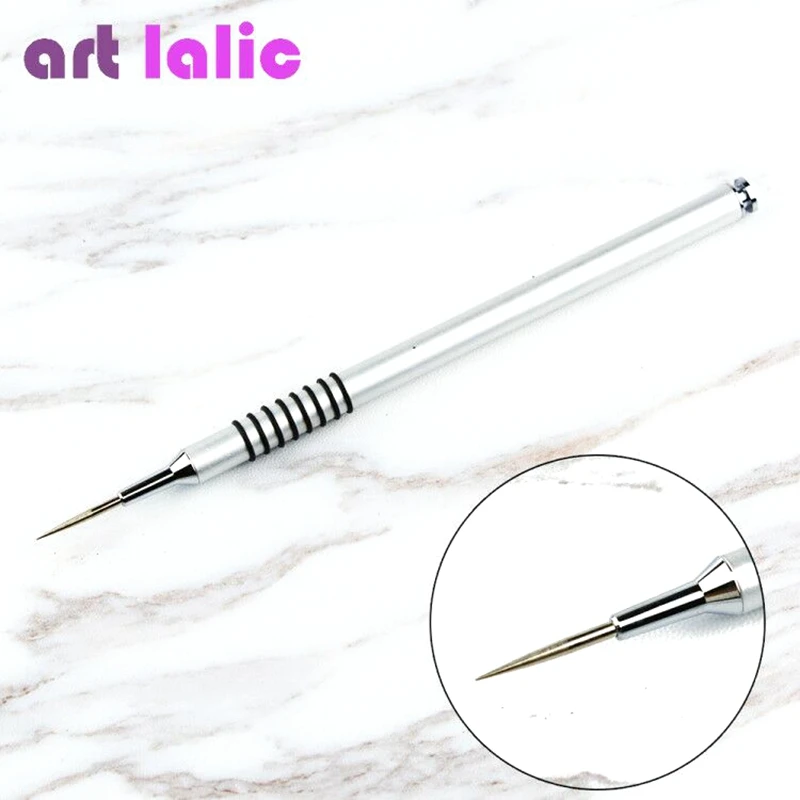 Artlalic 1 Pc Nail Brushes Painting Pen 16cm Marbleizing Drawing Flower Nail Polish Gel Pen Manicure Professional Nail Art Tool
Artlalic 1 Pc Nail Brushes Painting Pen 16cm Marbleizing Drawing Flower Nail Polish Gel Pen Manicure Professional Nail Art Tool