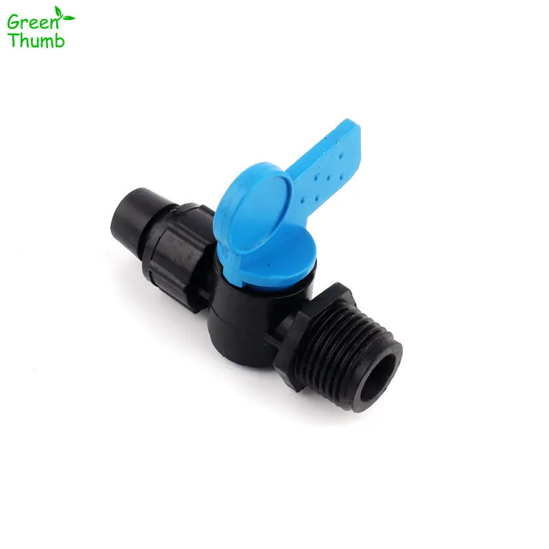 2pcs Male Thread 1/2"/3/4"-16mm PE Connector Lock Straight Valve With Drip Tape For Garden Micro Irrigation System Blue
2pcs Male Thread 1/2"/3/4"-16mm PE Connector Lock Straight Valve With Drip Tape For Garden Micro Irrigation System Blue