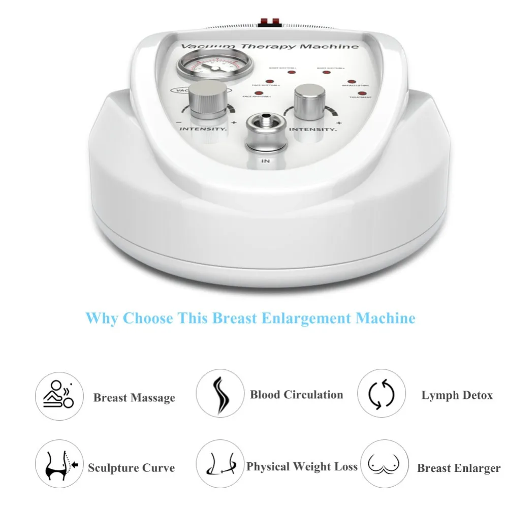 Toiletry Kits Breast Enhancer Enlargement Pump Cupping Butt Enhancement Vacuum Therapy Body Massage Machine EU Plug Beauty Tools
Toiletry Kits Breast Enhancer Enlargement Pump Cupping Butt Enhancement Vacuum Therapy Body Massage Machine EU Plug Beauty Tools