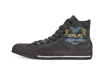 League of Legend GODLIKE Casual High Top Canvas shoes sneakers For Drop shipping
League of Legend GODLIKE Casual High Top Canvas shoes sneakers For Drop shipping