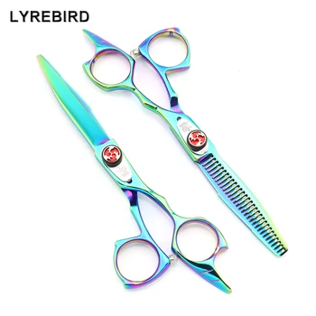 Hair scissors 5.5 INCH Green hairdressing scissors Hair shears Hair thinning shears Lyrebird HIGH CLASS NEW
Hair scissors 5.5 INCH Green hairdressing scissors Hair shears Hair thinning shears Lyrebird HIGH CLASS NEW