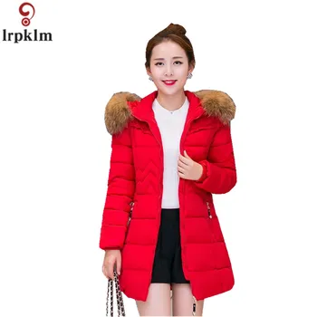 Women's Winter Coat Long Cotton Padded Jackets Hooded Plus Size 4XL Cotton Coats For Female 2018 New fur collar Parkas LZ938
Women's Winter Coat Long Cotton Padded Jackets Hooded Plus Size 4XL Cotton Coats For Female 2018 New fur collar Parkas LZ938