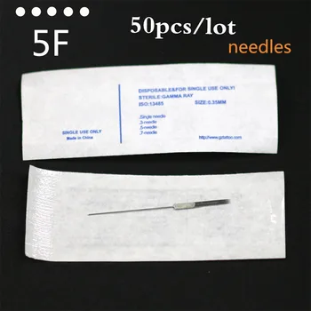 50pcs/lot Permanent Makeup Tattoo 5F Needle, Standard Tattoo Needle 5 flat Independent Package Free Shipping
50pcs/lot Permanent Makeup Tattoo 5F Needle, Standard Tattoo Needle 5 flat Independent Package Free Shipping