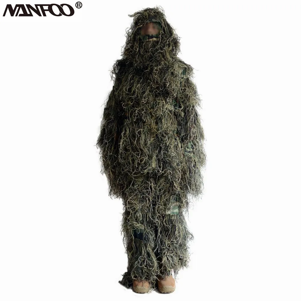 New Children CS Bionic Grass Ghillie Suit CamouflageTactical Suit with Hoody Rifle Jungle Ghillie Wrap Pants Jacket Sniper Set
New Children CS Bionic Grass Ghillie Suit CamouflageTactical Suit with Hoody Rifle Jungle Ghillie Wrap Pants Jacket Sniper Set