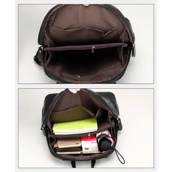 Fashion Women Backpacks Solid Shoulder Bag Girls Leather Rucksack Messenger Crossbody School Bags for Teenage Girls
Fashion Women Backpacks Solid Shoulder Bag Girls Leather Rucksack Messenger Crossbody School Bags for Teenage Girls