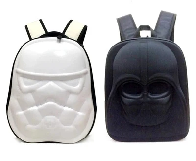 Star Wars Dark White Warrior 3D Anakin Skywalker White Storm School Backpacks Shoulder Bag Movie Travel Bag Mochila Escolar
Star Wars Dark White Warrior 3D Anakin Skywalker White Storm School Backpacks Shoulder Bag Movie Travel Bag Mochila Escolar