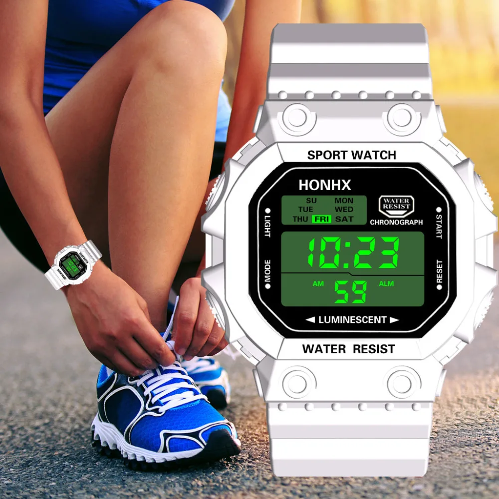 New Listing Women Wristwatch With Alarm Clock Calendar Women Watches Waterproof Electronic Sport Watch reloj deportivo hombre &A
New Listing Women Wristwatch With Alarm Clock Calendar Women Watches Waterproof Electronic Sport Watch reloj deportivo hombre &A