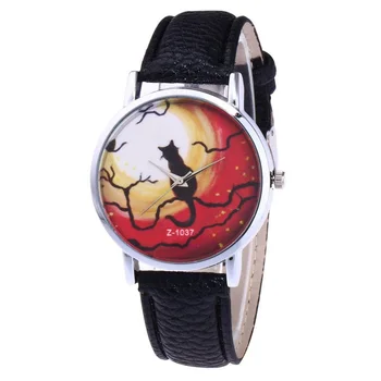 Cute Cat Pattern Fashion Women Quartz Watch Slim PU Leather Strap Round Dial Quartz Watches for Dropshipping Montre Femme
Cute Cat Pattern Fashion Women Quartz Watch Slim PU Leather Strap Round Dial Quartz Watches for Dropshipping Montre Femme