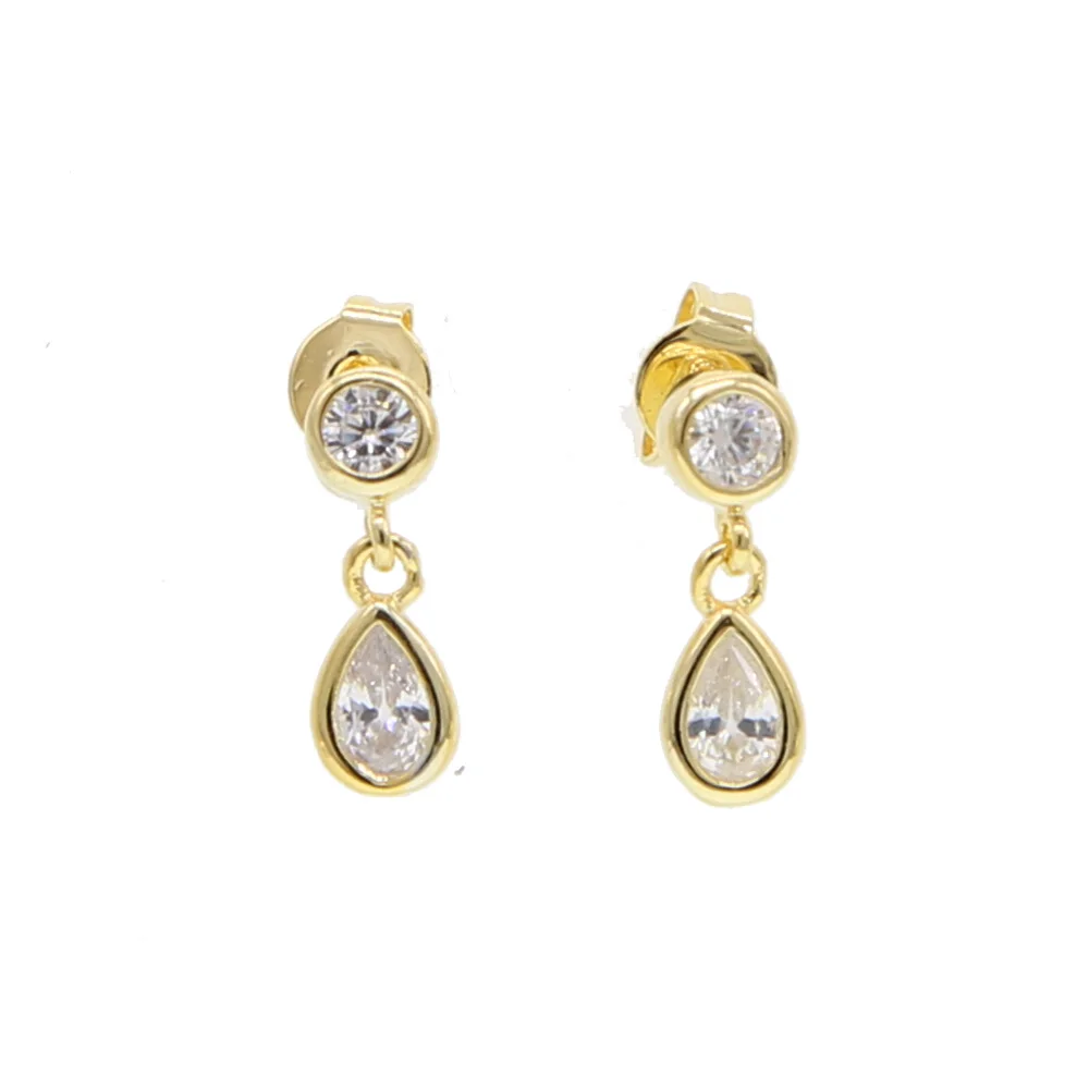 brass drop dangle earring (29)