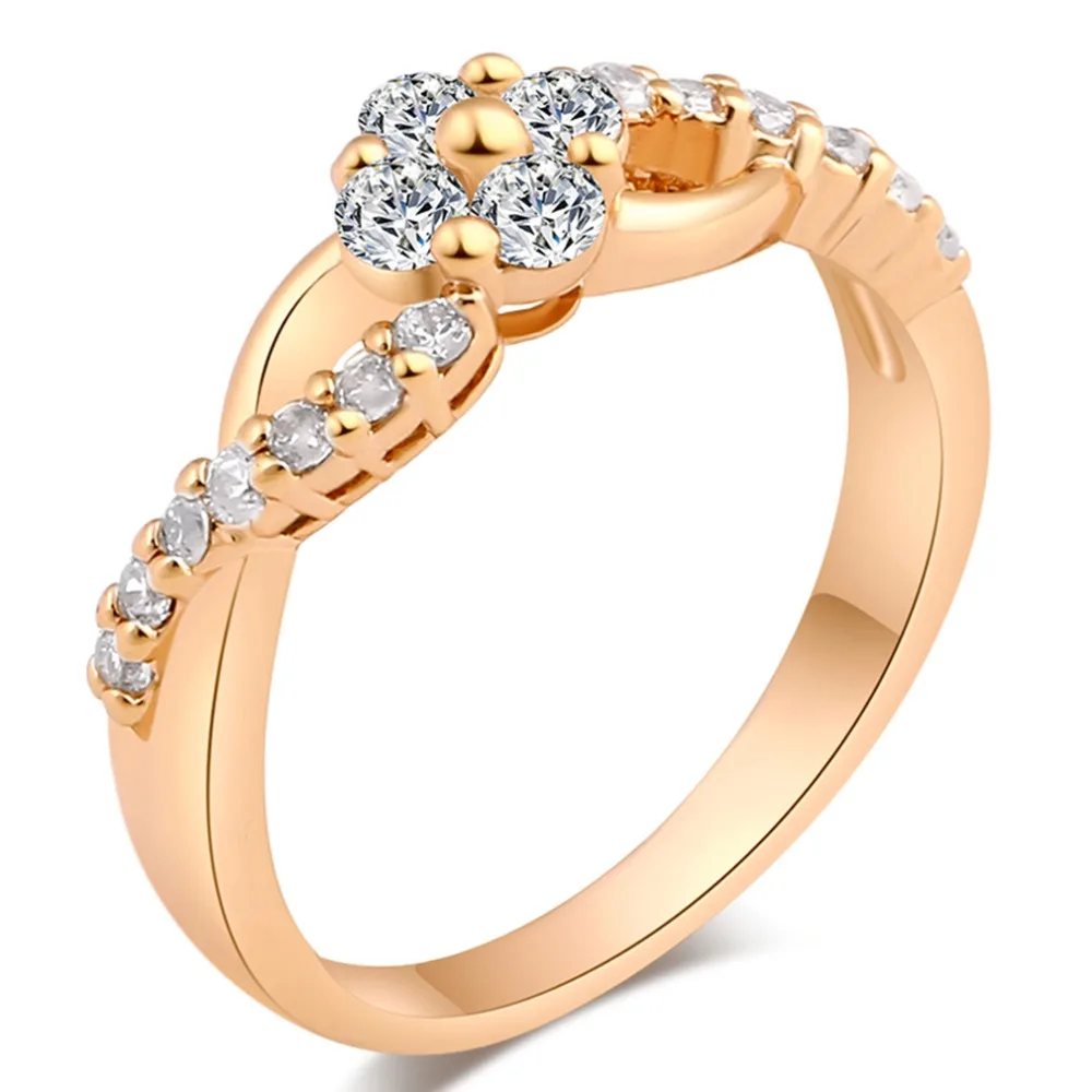 Hot New Women Gold Tone Wedding Ring Full Zircon Female Delicated Engagement Rings Jewelry Trendy Fashion desgin Finger Bands
Hot New Women Gold Tone Wedding Ring Full Zircon Female Delicated Engagement Rings Jewelry Trendy Fashion desgin Finger Bands