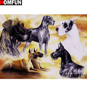 HOMFUN Full Square/Round Drill 5D DIY Diamond Painting "Animal dog" 3D Embroidery Cross Stitch 5D Home Decor A15204
HOMFUN Full Square/Round Drill 5D DIY Diamond Painting "Animal dog" 3D Embroidery Cross Stitch 5D Home Decor A15204