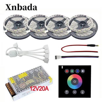 DC12V 5050 SMD 60leds/m RGBW/W Led Strip Light Set Led Flexible Light + RGBW Led Touch Remote controller + Power Adapter
DC12V 5050 SMD 60leds/m RGBW/W Led Strip Light Set Led Flexible Light + RGBW Led Touch Remote controller + Power Adapter